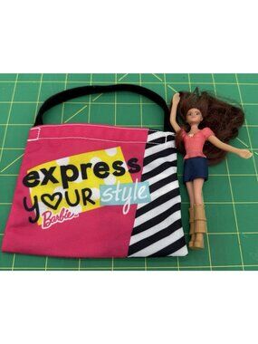 2014 McDonald’s Barbie Life in the Dream House Teresa With Bag  HMT